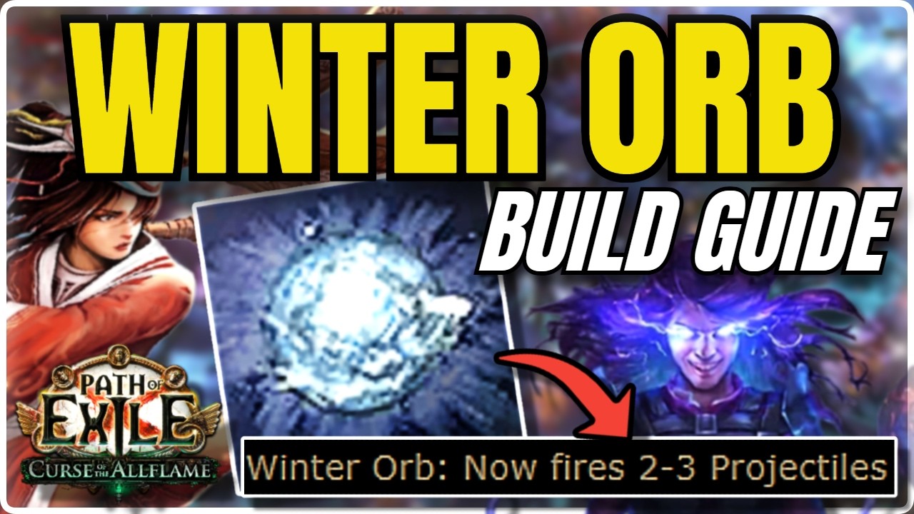 Полный гайд по билду через Winter Orb Elementalist | Мой стартер для лиги 3.29 Curse of The Allflame