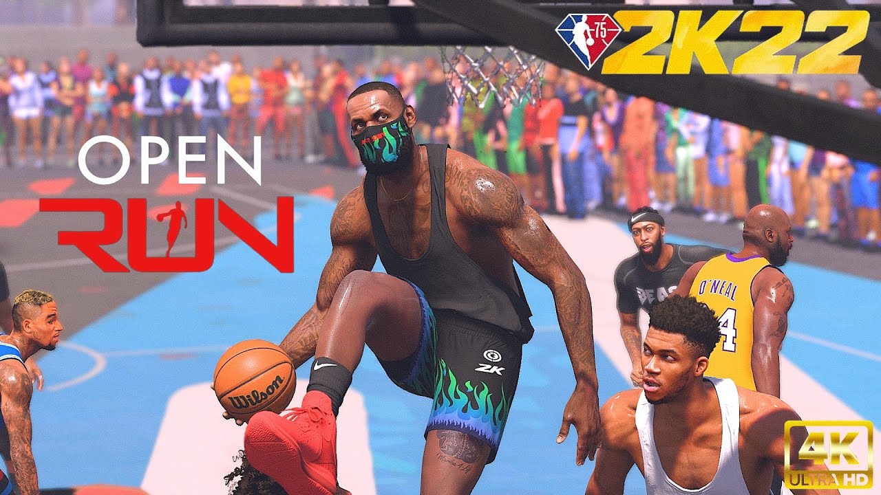 NBA 2K22 Open Run Mode | Chris Brown Pulled Up! | Outside Run in NY | PC 4K60FPS