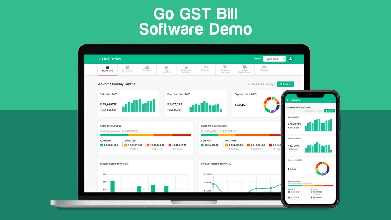 Go GST Bill Demo - Best GST Billing Software in India