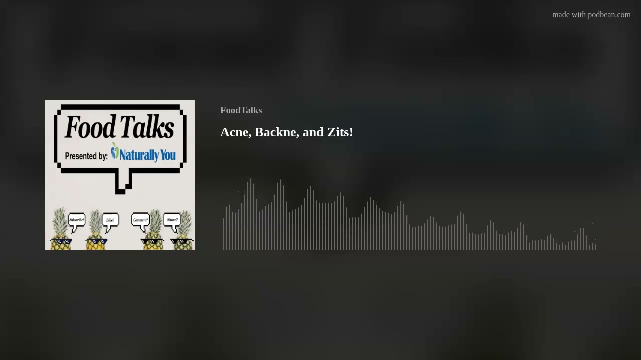 Acne, Backne, and Zits!