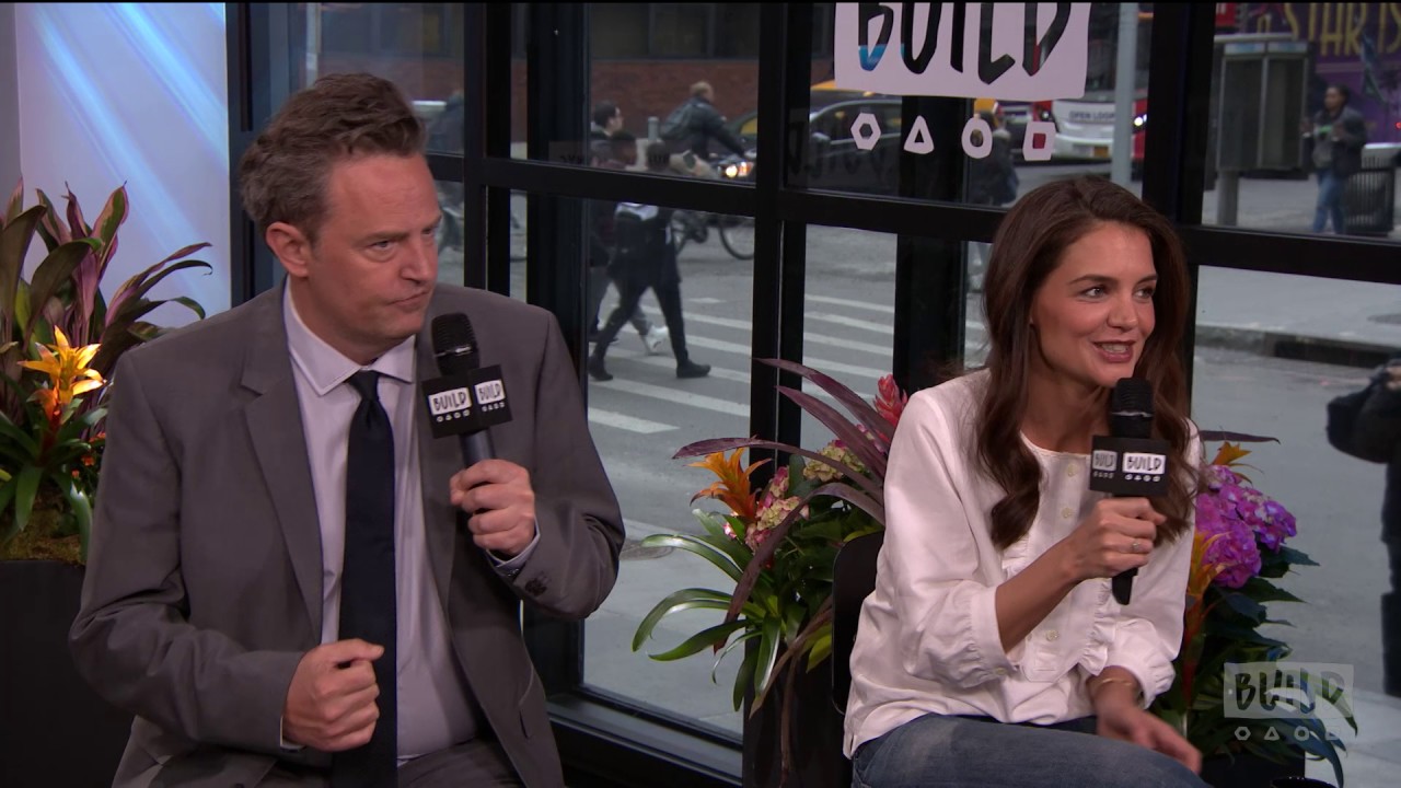 Matthew Perry And Katie Holmes On 