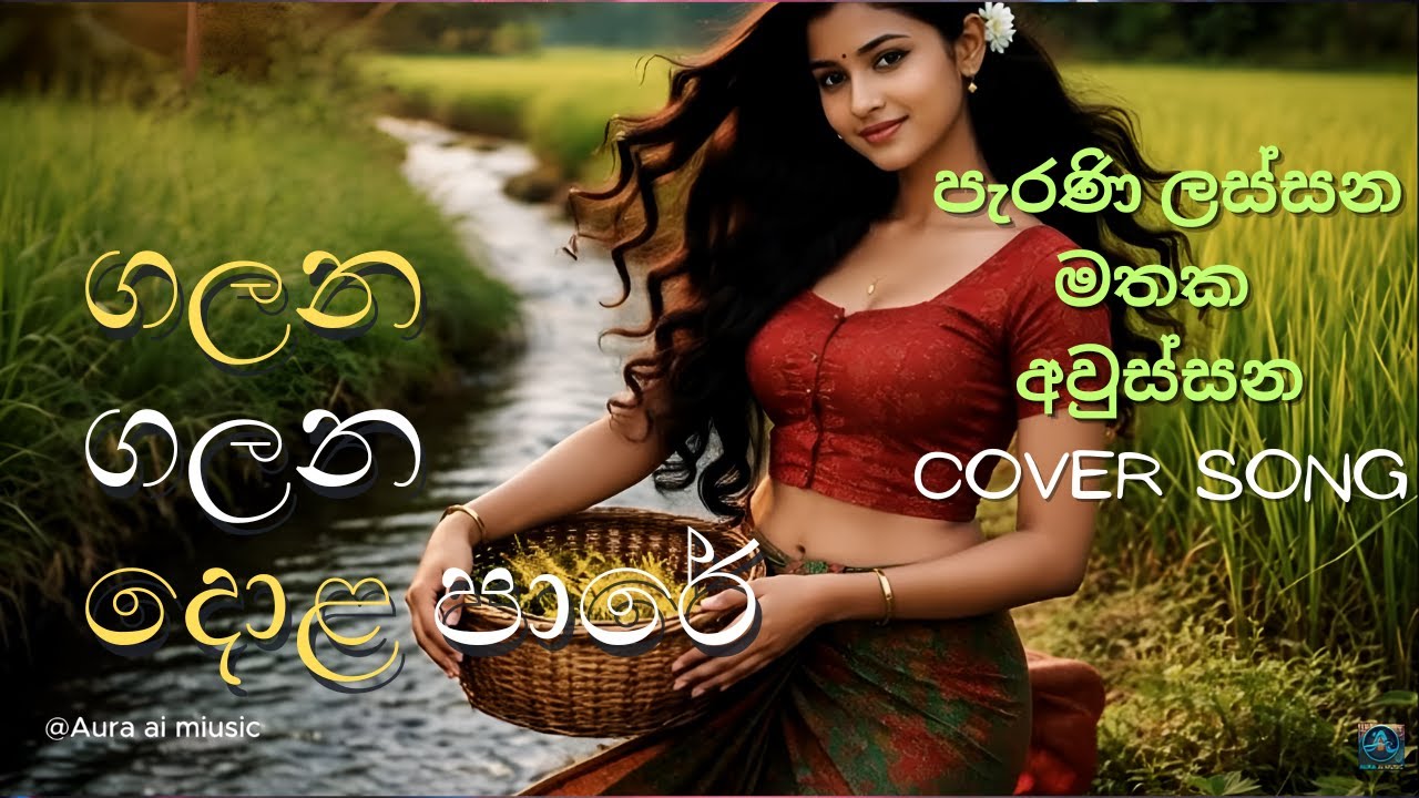 Galana Galana Dola Pare (ගලන ගලන දොළ පාරේ)  - Cover Song