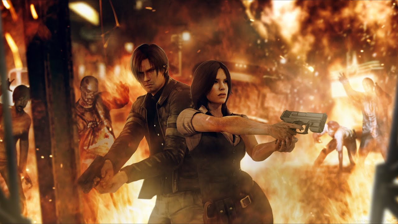 4K Resident Evil 6 (Leon) Walkthrough PART 3