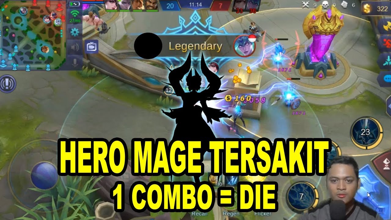 MAGE TERSAKIT SEASON 9! 1 COMBO SKILL PASTI MUSH MATI! META TERBARU!