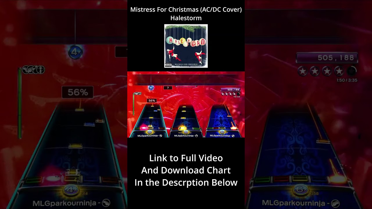 Mistress For Christmas (AC/DC Cover) - Halestorm | Rock Band 3 Custom #rockband3 #halestorm #music