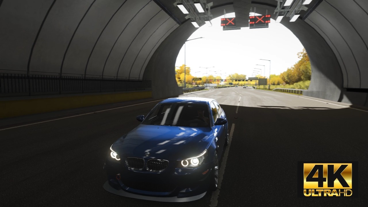BMW M5 E60 V10 Tunnel Test 4K FH4