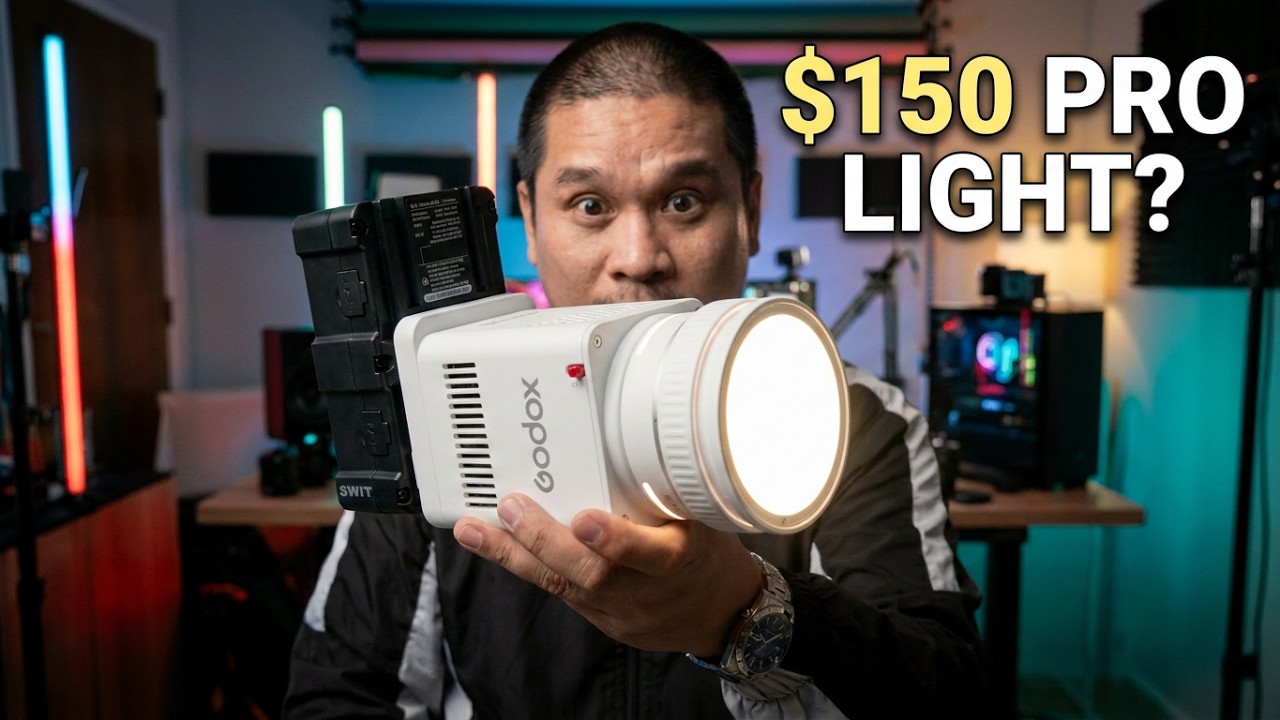 This SMALL Light is SHOCKINGLY Powerful! 😳 | Godox ML150Bi Review