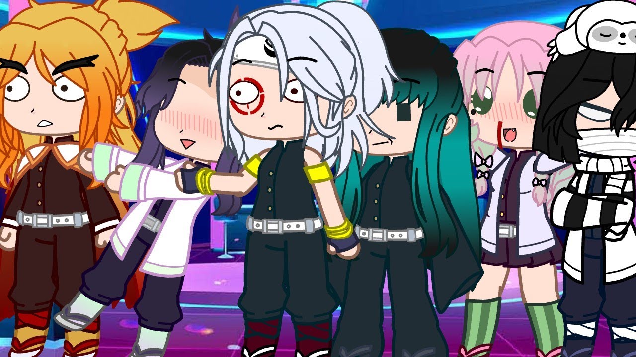 If the hashiras went to  karaoke || Kny skit || Some ships || Read pinned comment
