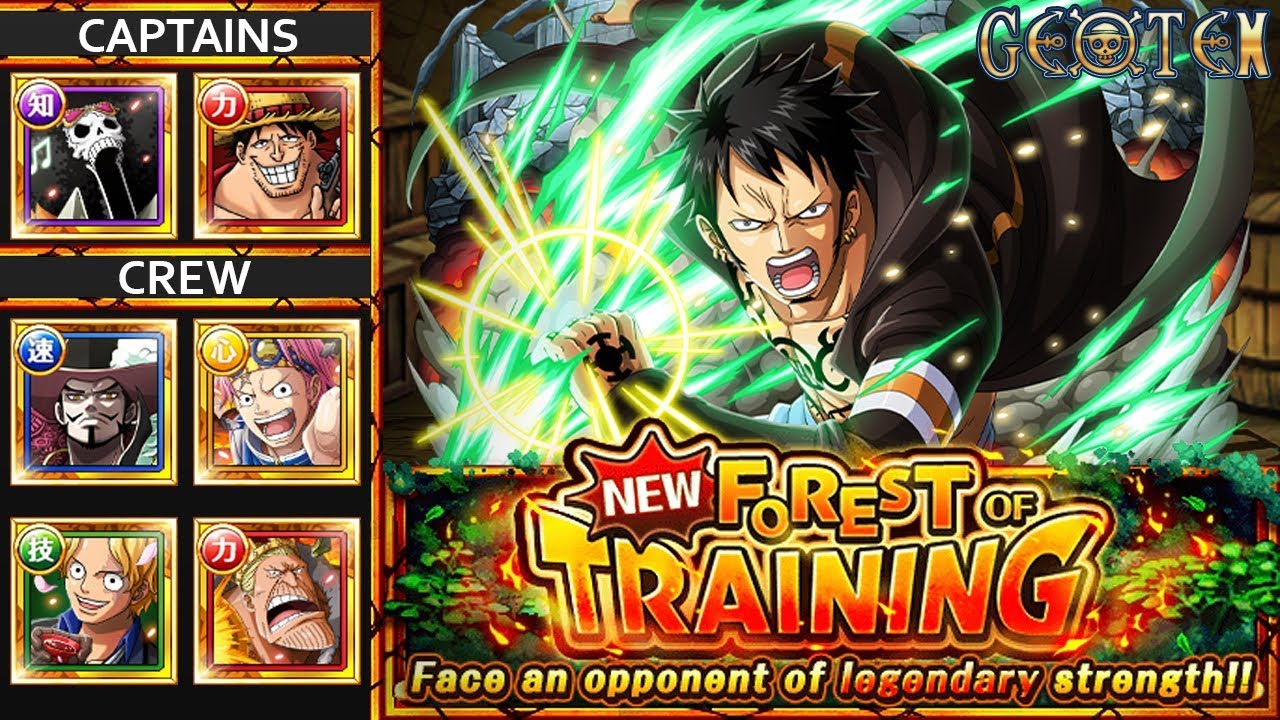 Forest of Training : RΟΟΜ ( Trafalgar Law ) - Brook / Impostor Straw Hats - OPTC