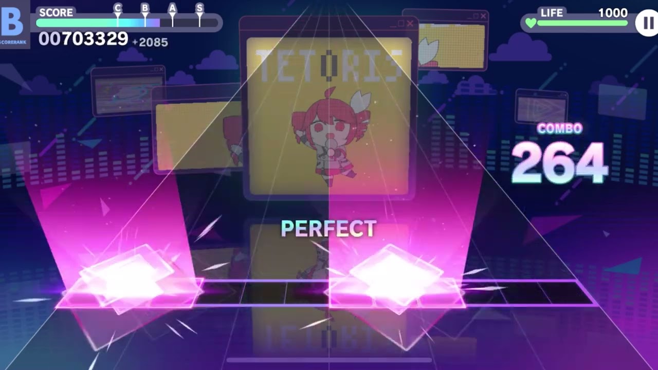 『テトリス』HARD譜面 ALL PERFECT【プロセカ】