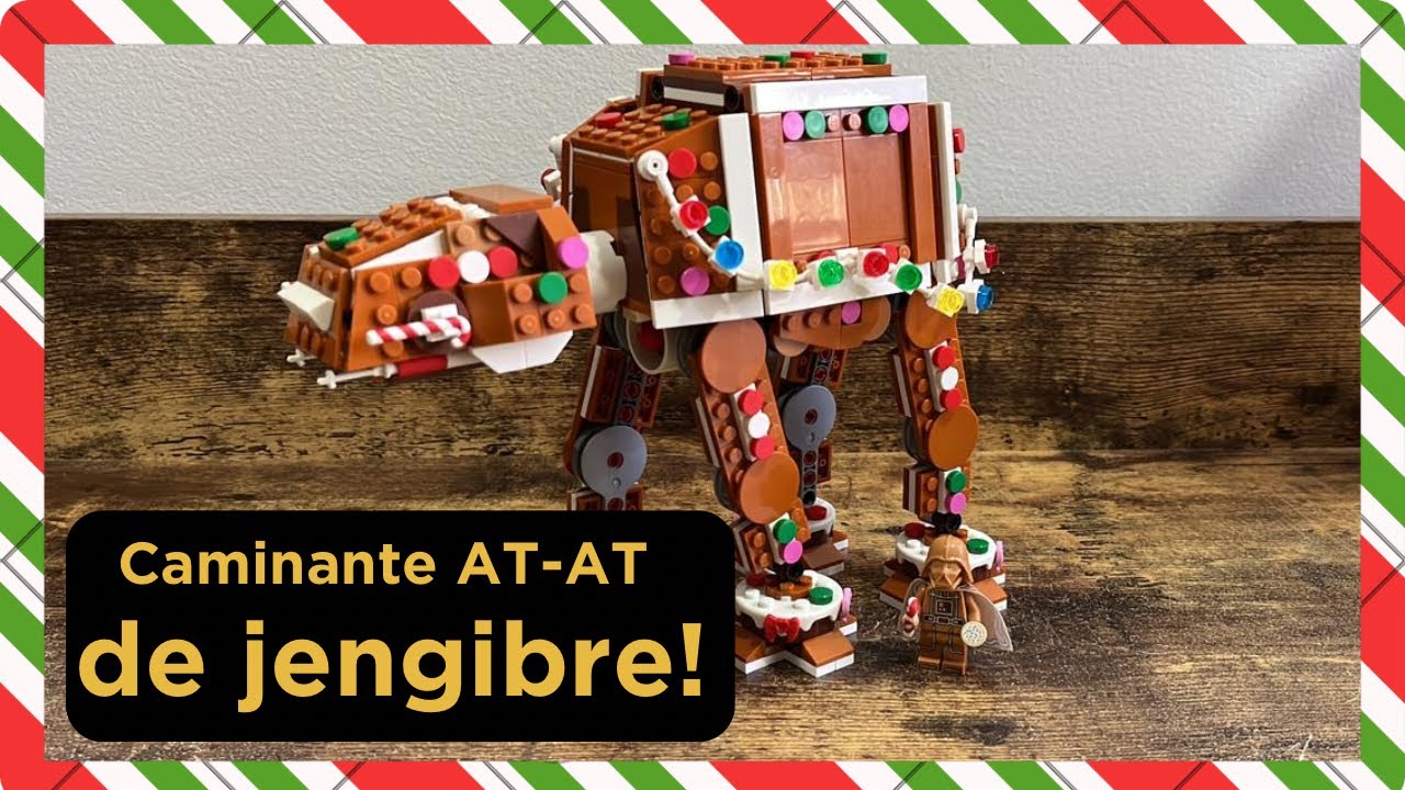 ¡¡Feliz Navidad!! 🎄🎁 || Reseña completa del nuevo Caminante AT-AT de jengibre 🫚 