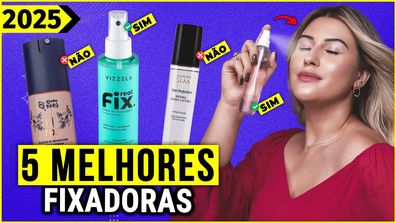 As 5 Melhores Brumas Fixadoras De 2025!