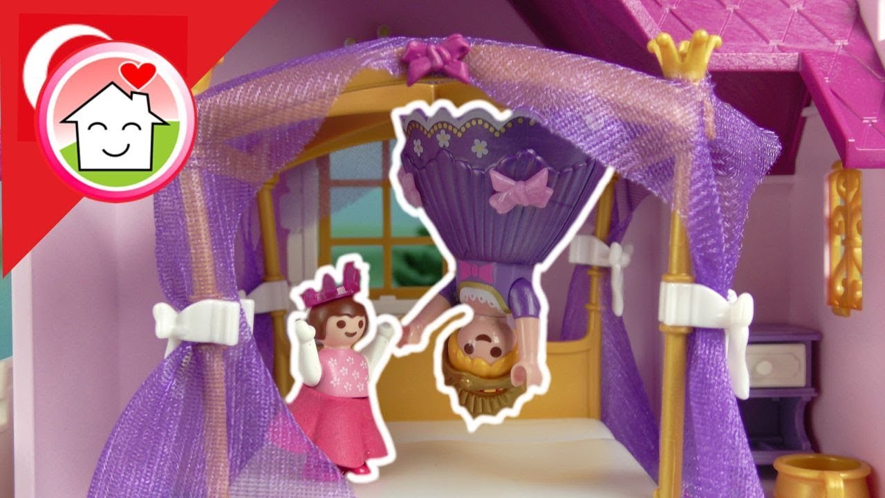 Playmobil T&uuml;rk&ccedil;e Elif ve Sude Şatoda - Hauser Ailesi