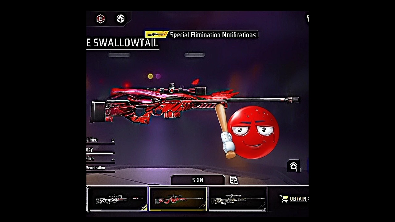 𝙄𝙈𝙋𝙊𝙎𝙎𝙄𝘽𝙇𝙀 ⚙️🇧🇷 free fire most rare gun skin AWM#oldplayer#edit #freefire