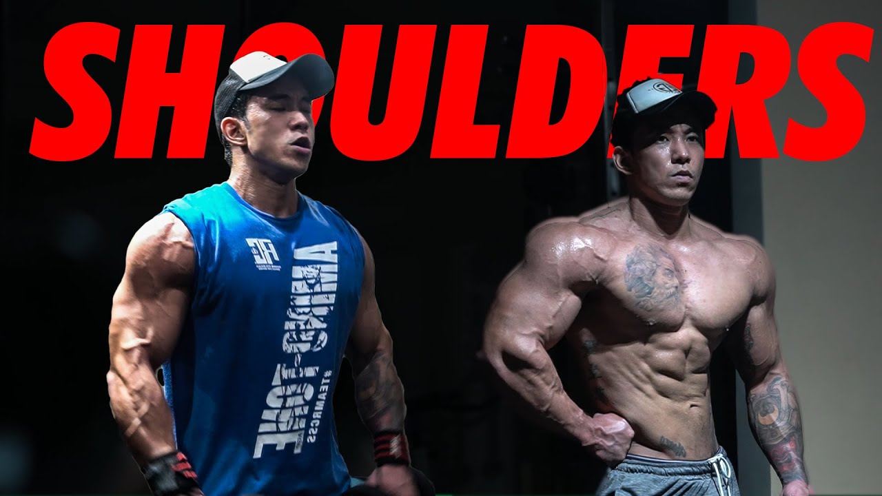 FULL SHOULDER WORKOUT | KILLER DROPSET (ENGLISH SUB)