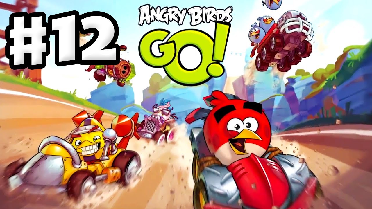 Angry Birds Go! Gameplay Walkthrough Part 12 - Wipeout! Rocky Road (iOS, Android)