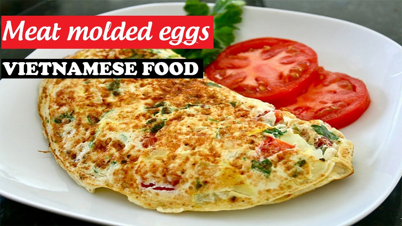 Trứng đ&uacute;c thịt - Meat molded eggs | VIETNAMESE FOOD