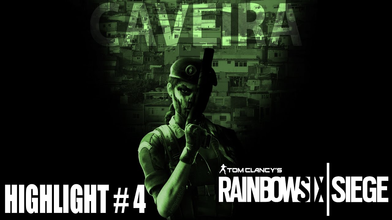Rainbow Six Siege Highlights # 4! Interrogatórios E Clutchs Com A Caveira!