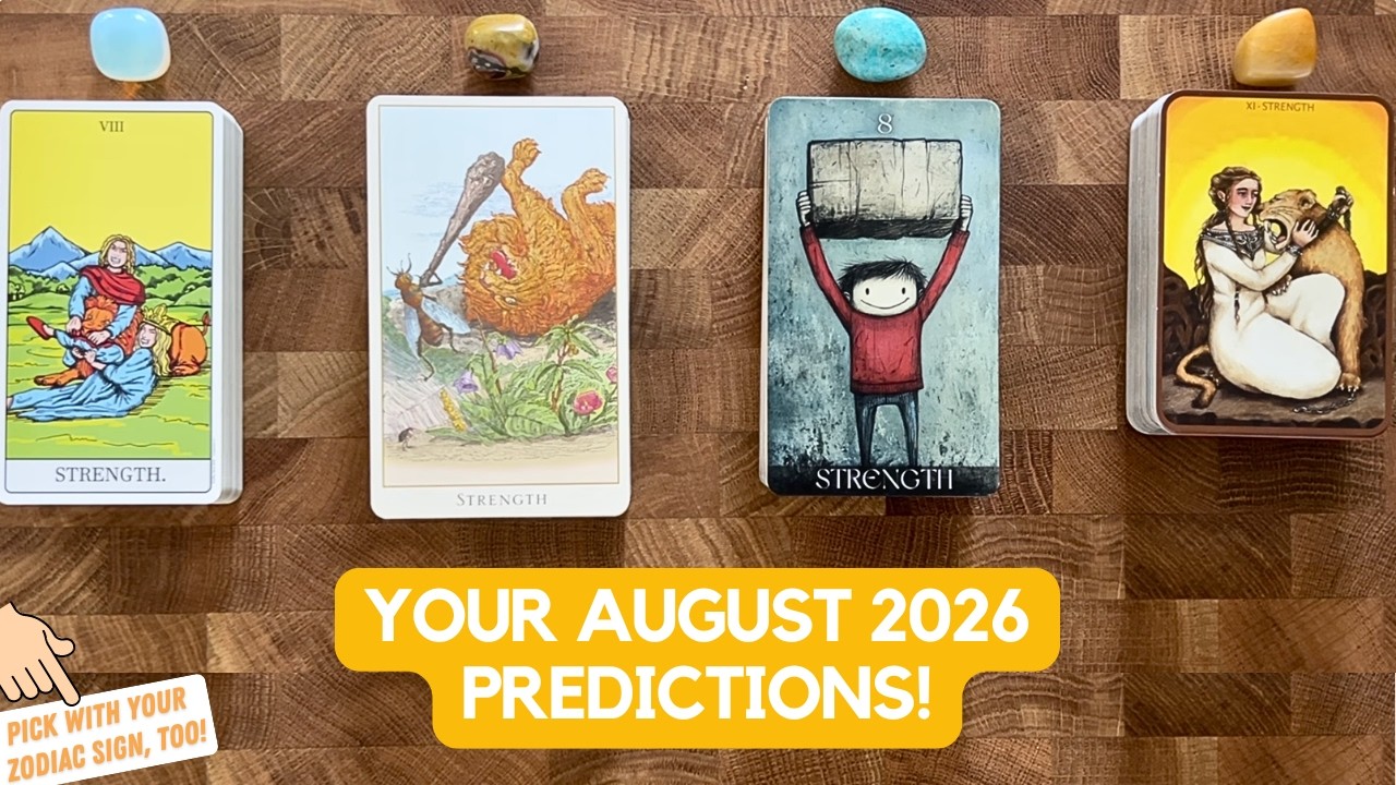 Your August 2026 Predictions! 🎉 | Pick-A-Card