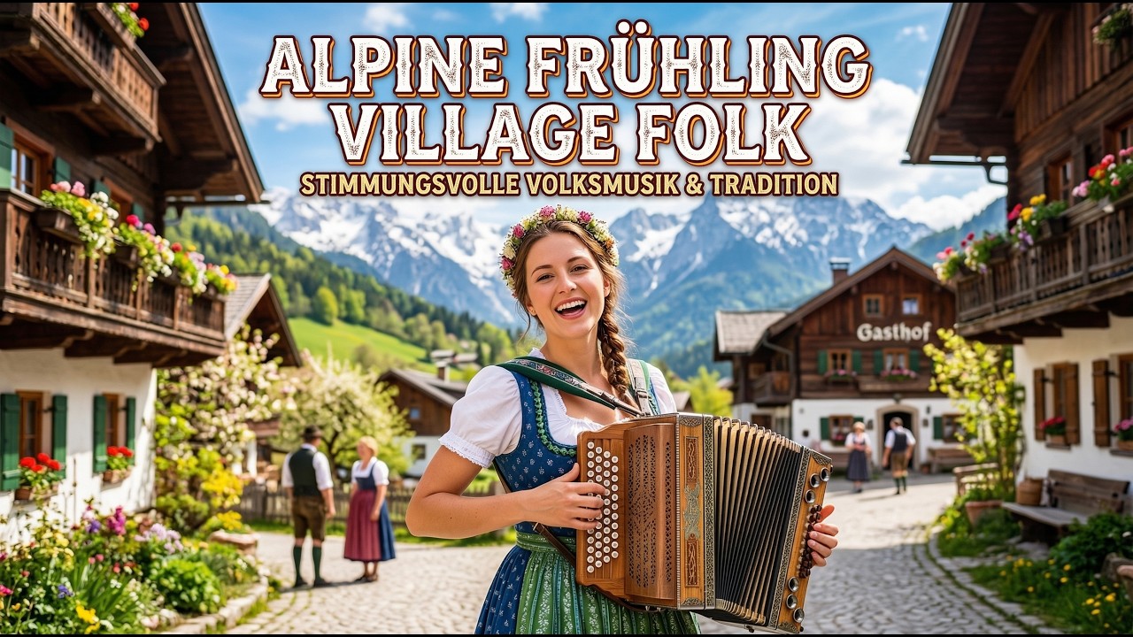 🌿🎶 Alpine Frühling Village Folk — Gentle Bavarian Volksmusik for the First Warm Days 🎻