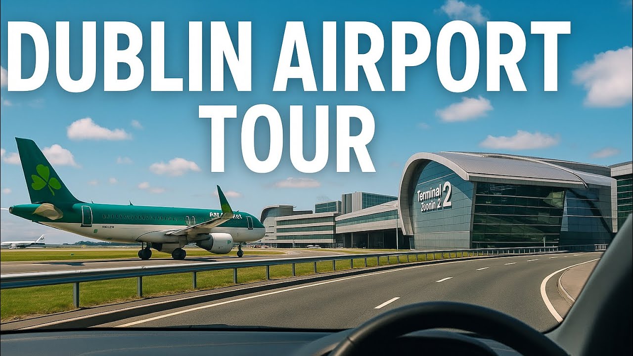 Dublin Airport | drive tour | 2025