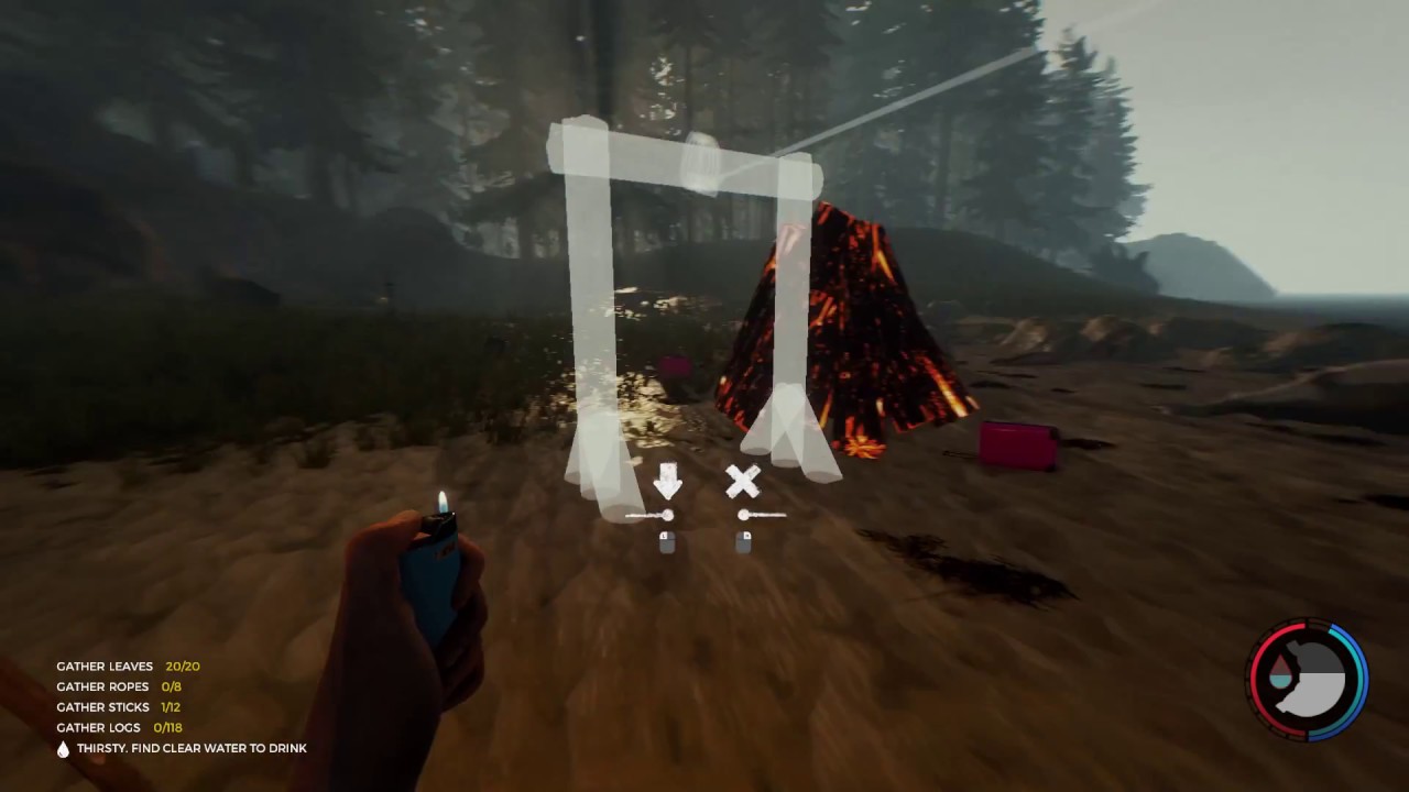 TheForest V0.69b usando trainer V.068b