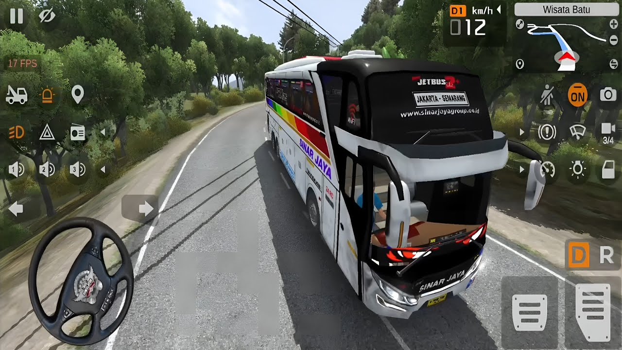 Bus Tayo full basuri || Bus simulator Indonesia
