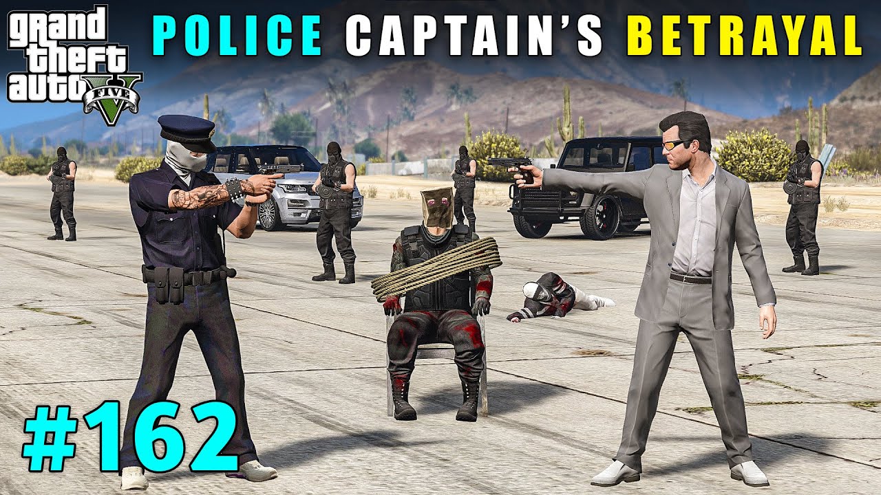 Captain Betrayed Michael | Gta V Gameplay