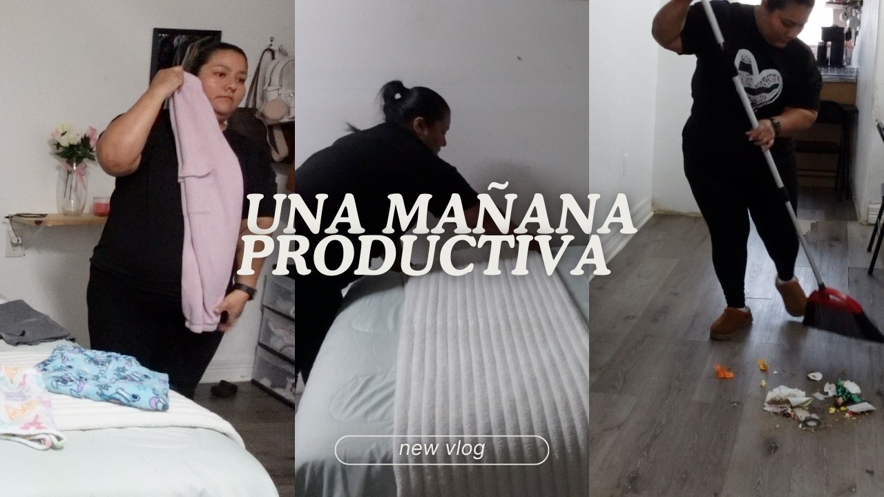HOME VLOG 🌷TERAPIA PARA CALMAR / LIMPIEZA EXPRESS EN MI PEQUEÑO HOGAR 