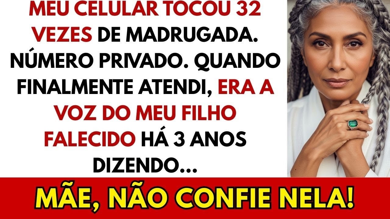 Meu Celular Tocou 32 Vezes na Madrugada. Quando Atendi, Era a Voz do Meu Filho Falecido...