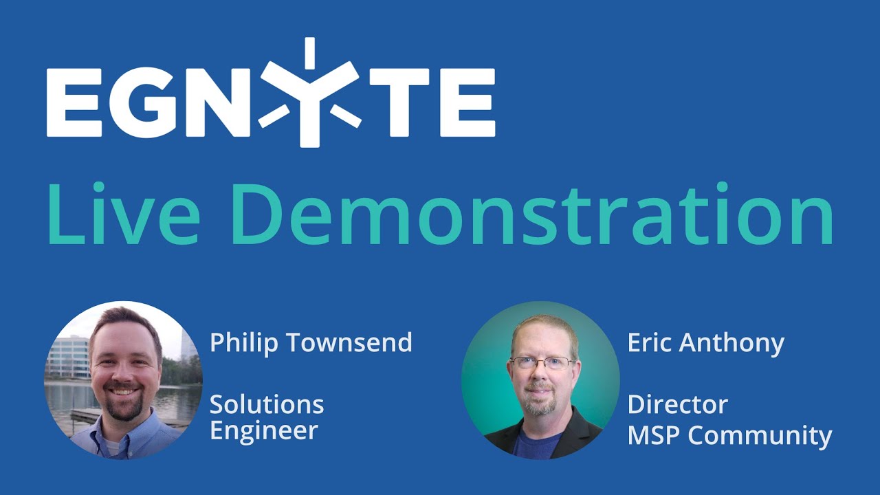 ITBOG Livestream Demo - Egnyte