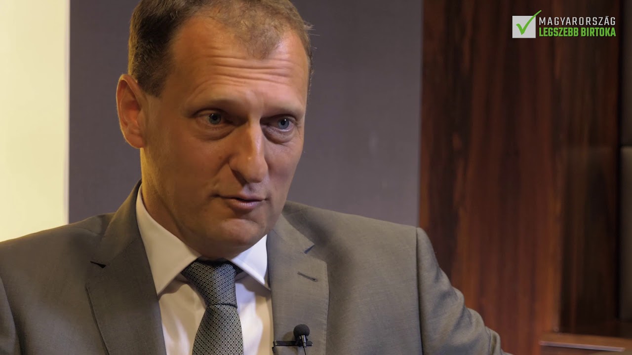 Somodi Ferenc, a Magyarorsz&aacute;g Legszebb Birtoka d&iacute;j győztese