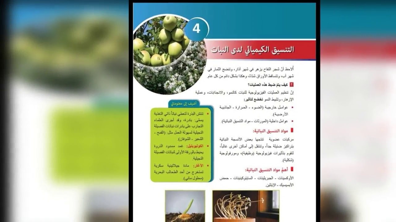 بكالوريا علوم التنسيق الكيميائي لدى النباتات🧠💯