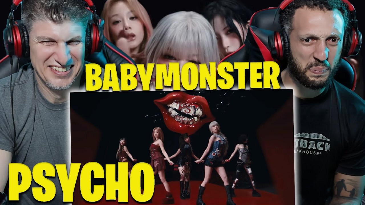BABYMONSTER - РЕАКЦИЯ НА М/В «ПСИХО»