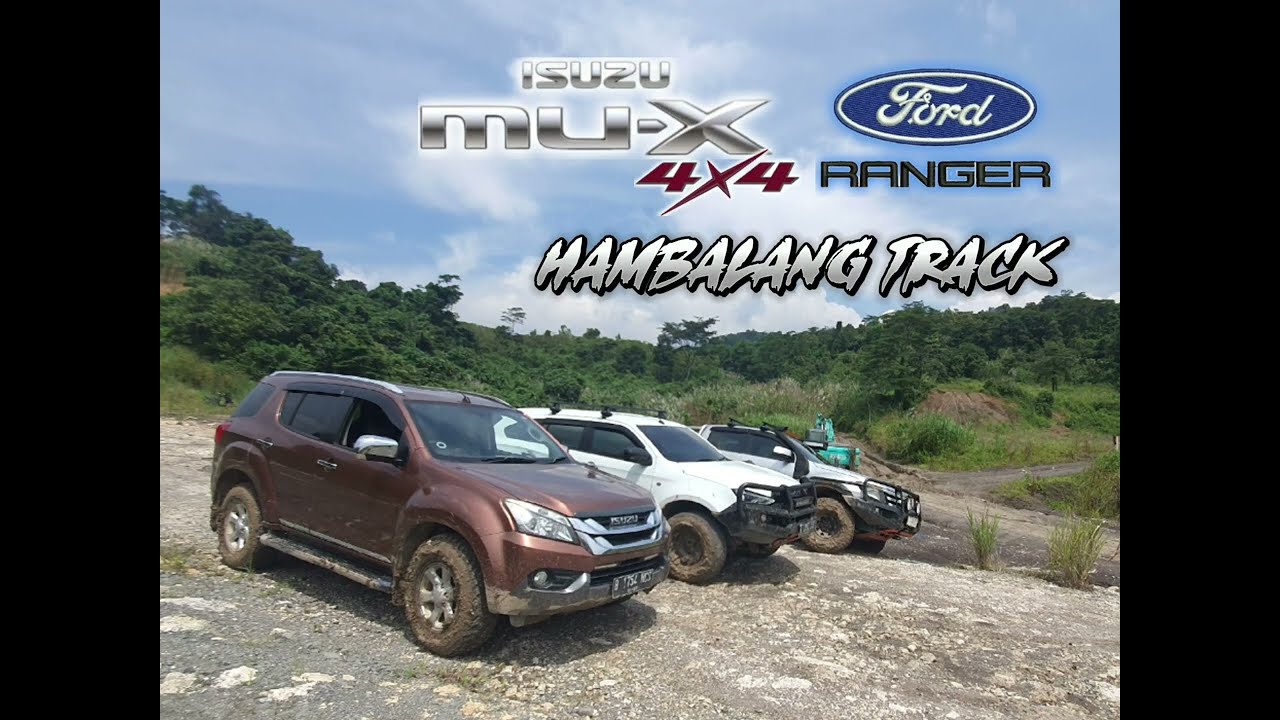 ISUZU MUX 4X4 di TRACK OFFROAD HAMBALANG
