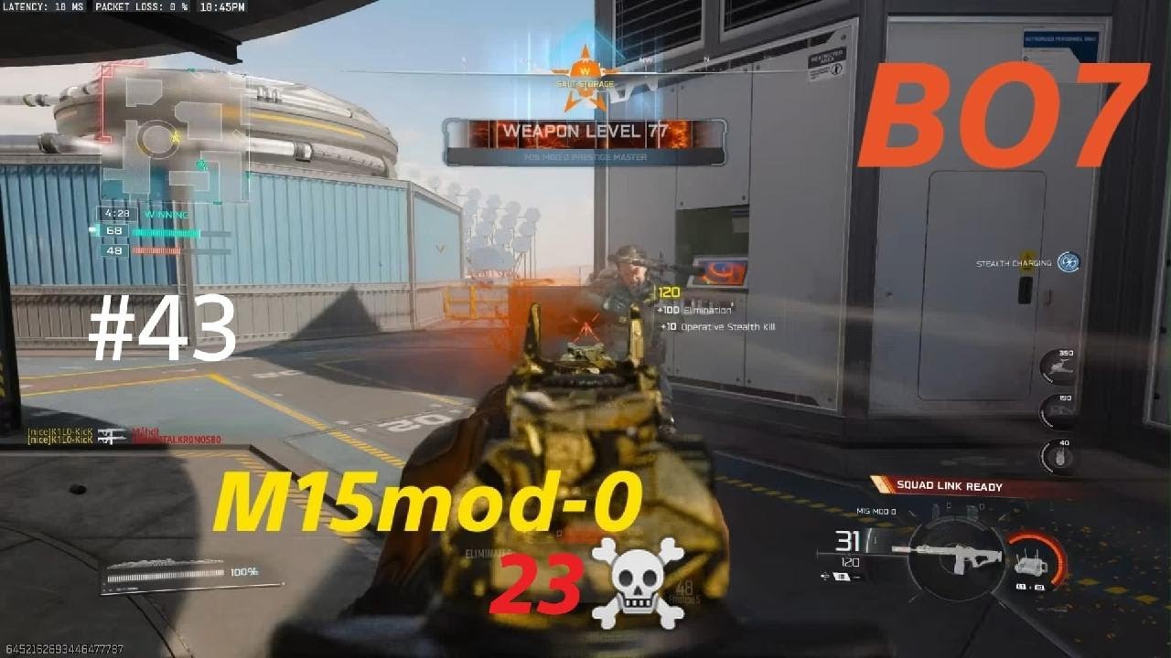 Call of Duty BO7- M15mod-0 gameplay on EXPOSURE (No Commentary)
