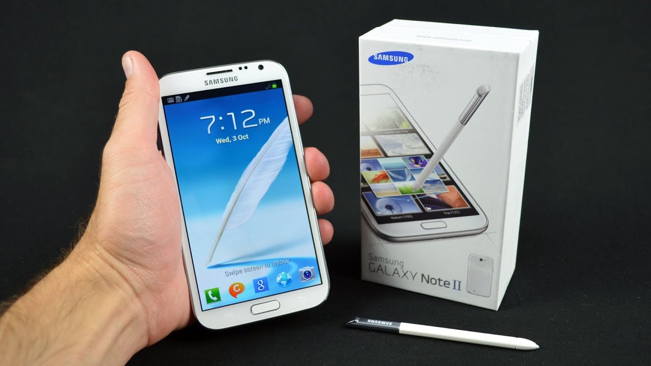 Samsung Galaxy Note II: распаковка и обзор