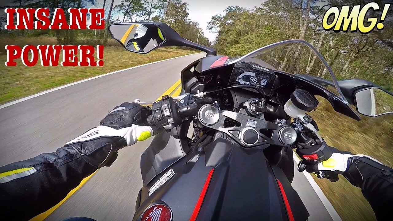 Тест-драйв Honda CBR1000RR 2017 года + вилли на 6-й передаче