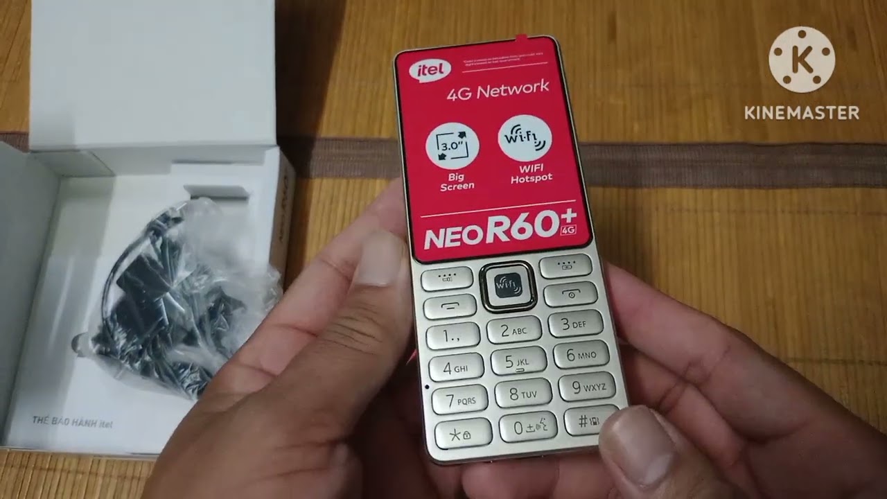 Ra mắt cục gạch xem được Youtube, tiktok, facebook | Itel it9310 4G volte