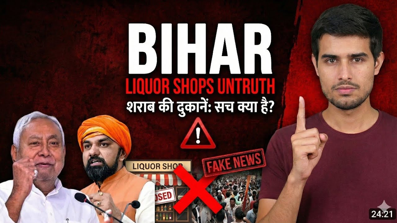 Bihar Me Daru Ban Hat Gaya? CM Ka Bada Faisla #BiharNews dhurv Rathee new video sasta  #viral