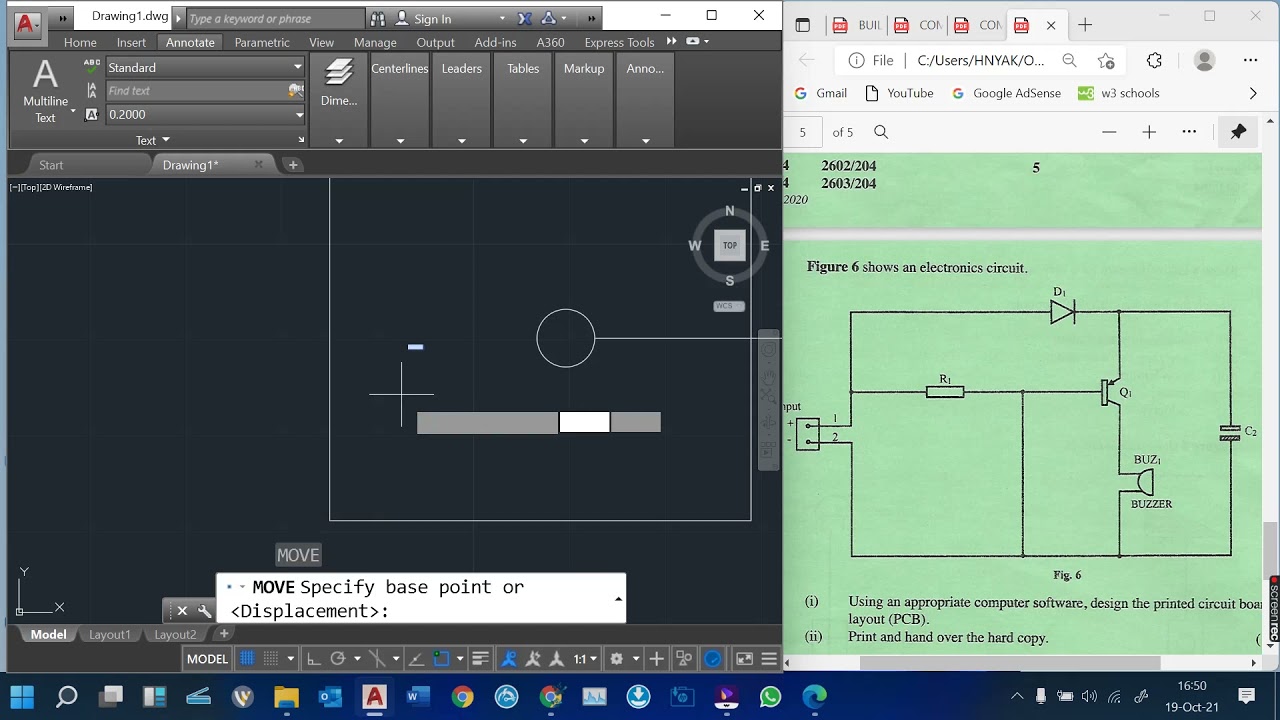 AUTOCAD ELECTRICAL (JULY 2021 AUTOCAD QUESTION)