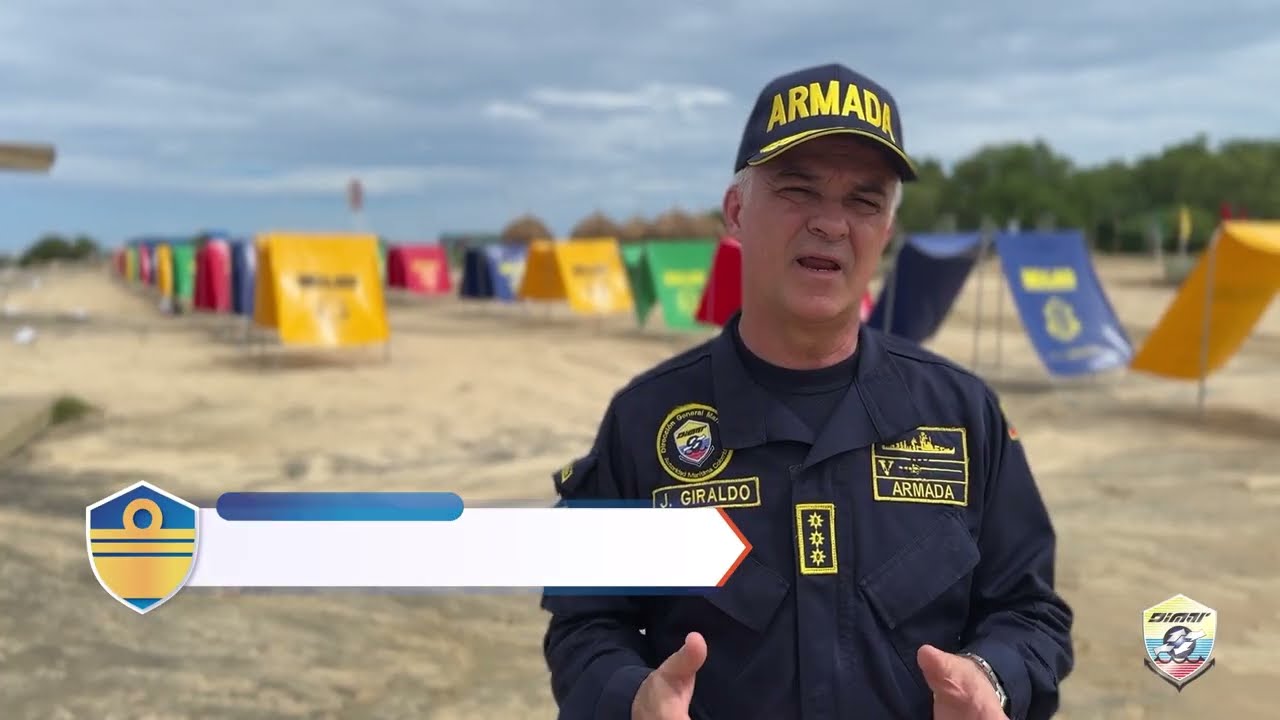 Director General Marítimo visita playa de Puerto Mocho, en Barranquilla.