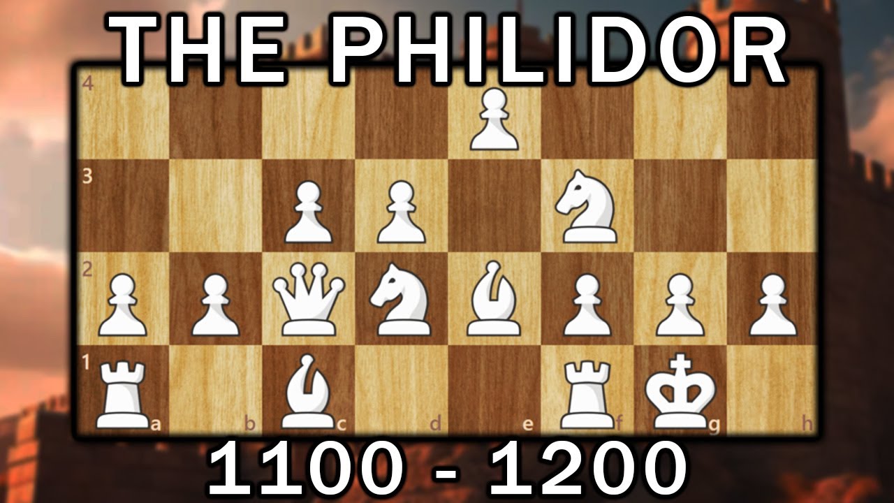 Play the Philidor against EVERYTHING | 1100-1200