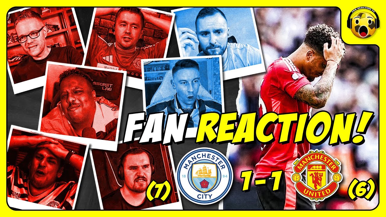 Bobby Bounce Reacts: Man Utd Fans FURIOUS Reactions to Man City 2-1 Man Utd | COMMUNITY SHIELD