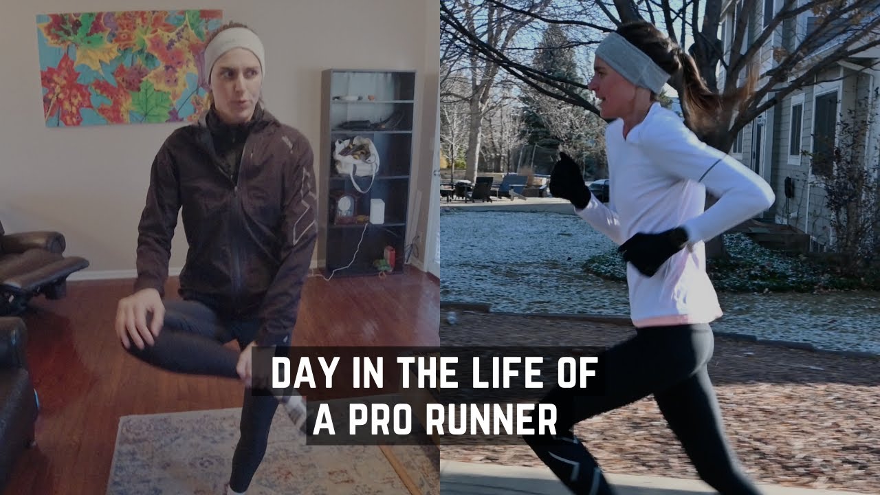 Day in the life of a pro runner and Olympic Gold medalist