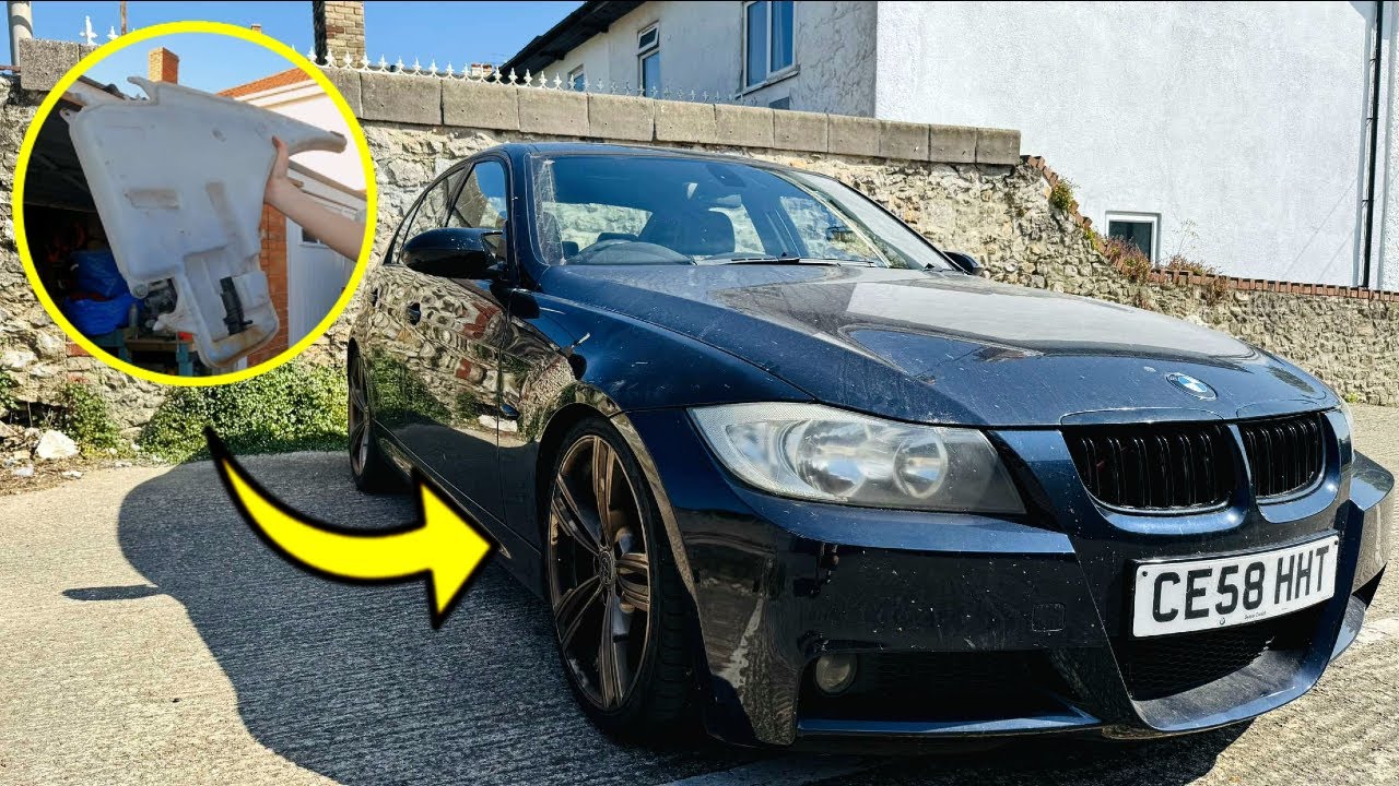 BMW 3 Series E90/E91/E92/E93: How to Replace Windscreen Washer Tank (Easy DIY Guide!)