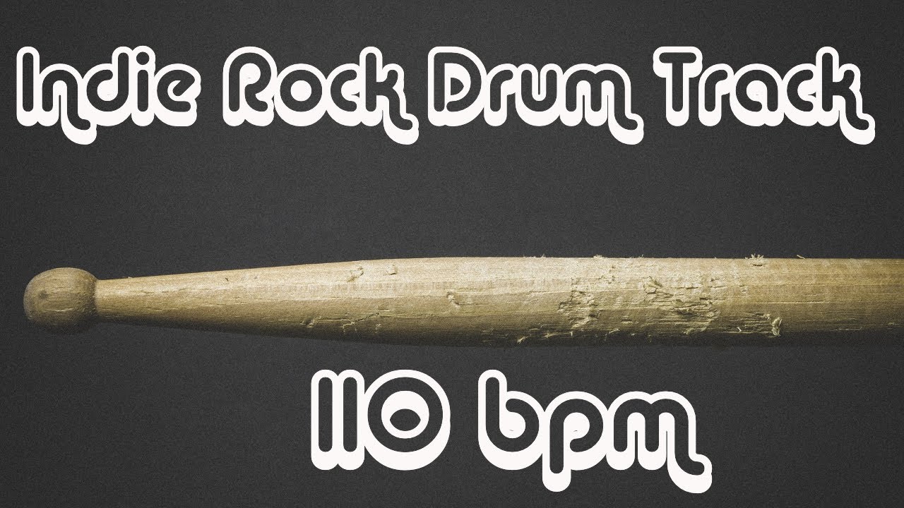Steady Indie Rock Drum Track | 110 bpm