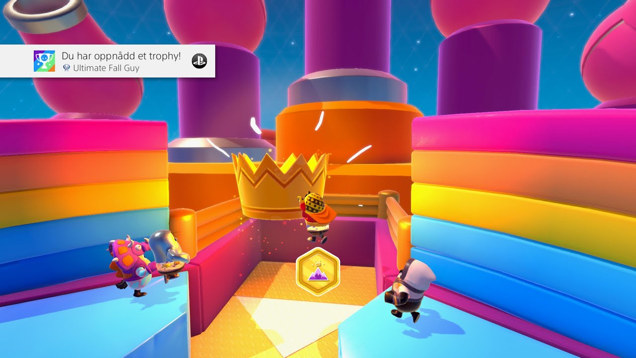 J'obtient le trophée platine de Fall Guys (J'ai tous les trophées)