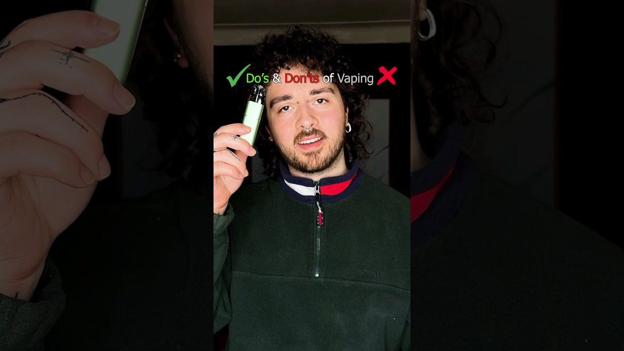 ✅ Do&rsquo;s & Don&rsquo;ts of Vaping ❌