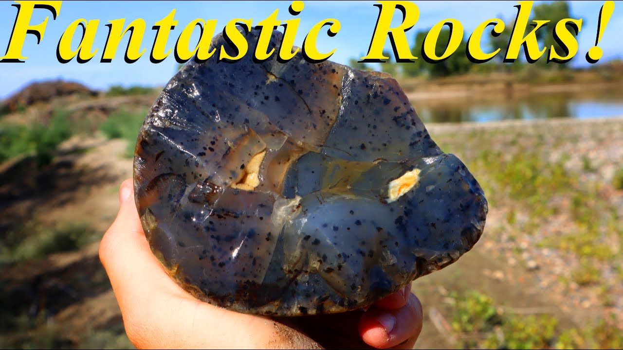 Hunting a Private Beach for INCREDIBLE River Treasures! Montana Agate, Plume Agate, Jaspers, & More!